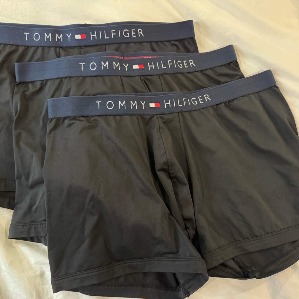 Tommy Hilfiger Men's Navy Boxer Briefs - 3 Pack